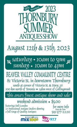 Thornbury Summer Antiques Show